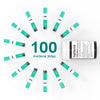 LPOW Blood Sugar Test Strips - 100 Count, Use with LPOW Blood Glucose Monitor Only